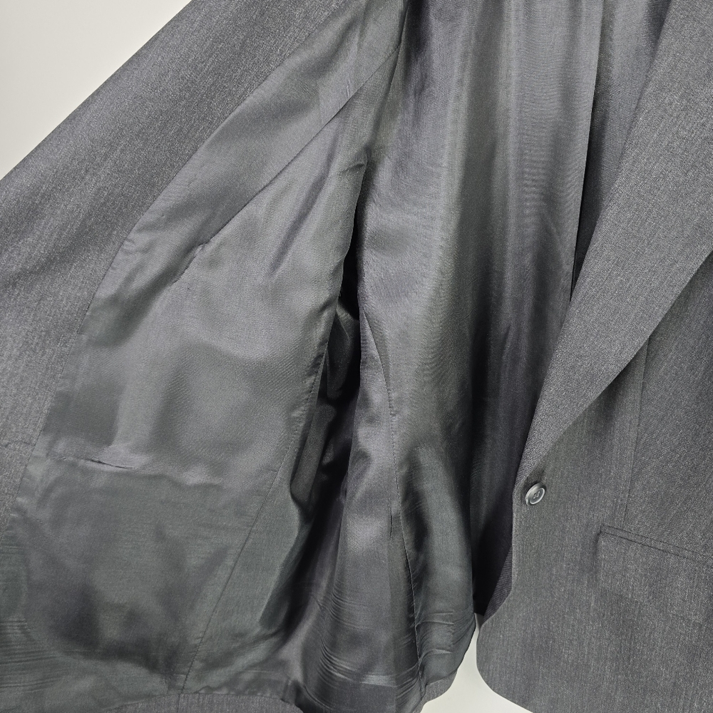 Pendleton Wool Blazer Jacket Womens Charcoal Gray… - image 6